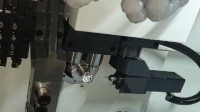 4万转高速电主轴，走心机铣削高速吹风筒叶片