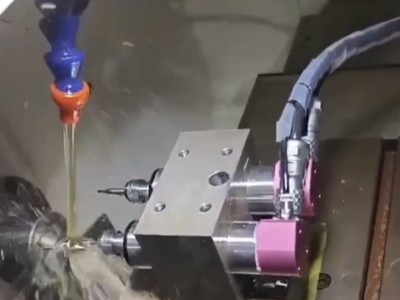 不锈钢钻1.2mm孔，排刀机加装大扭矩RBZ高速电主轴