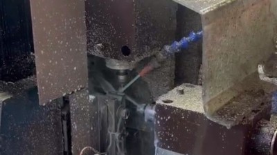 数控车床夹持10mm柄刀具研磨，用RBZ62高速电主轴加工