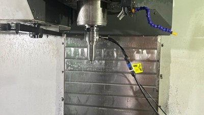 硬度38钢件钻微孔0.05mm，CNC可加装80000转加工中心增速器