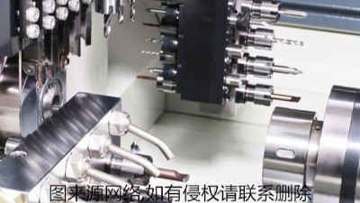 中聪走心机加工精密工件，可加装高转速、高精度高频铣