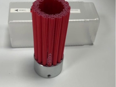 凸轮盖表面孔口毛刺，锐必克表面研磨刷